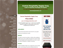 Tablet Screenshot of hotelgoodsonline.com